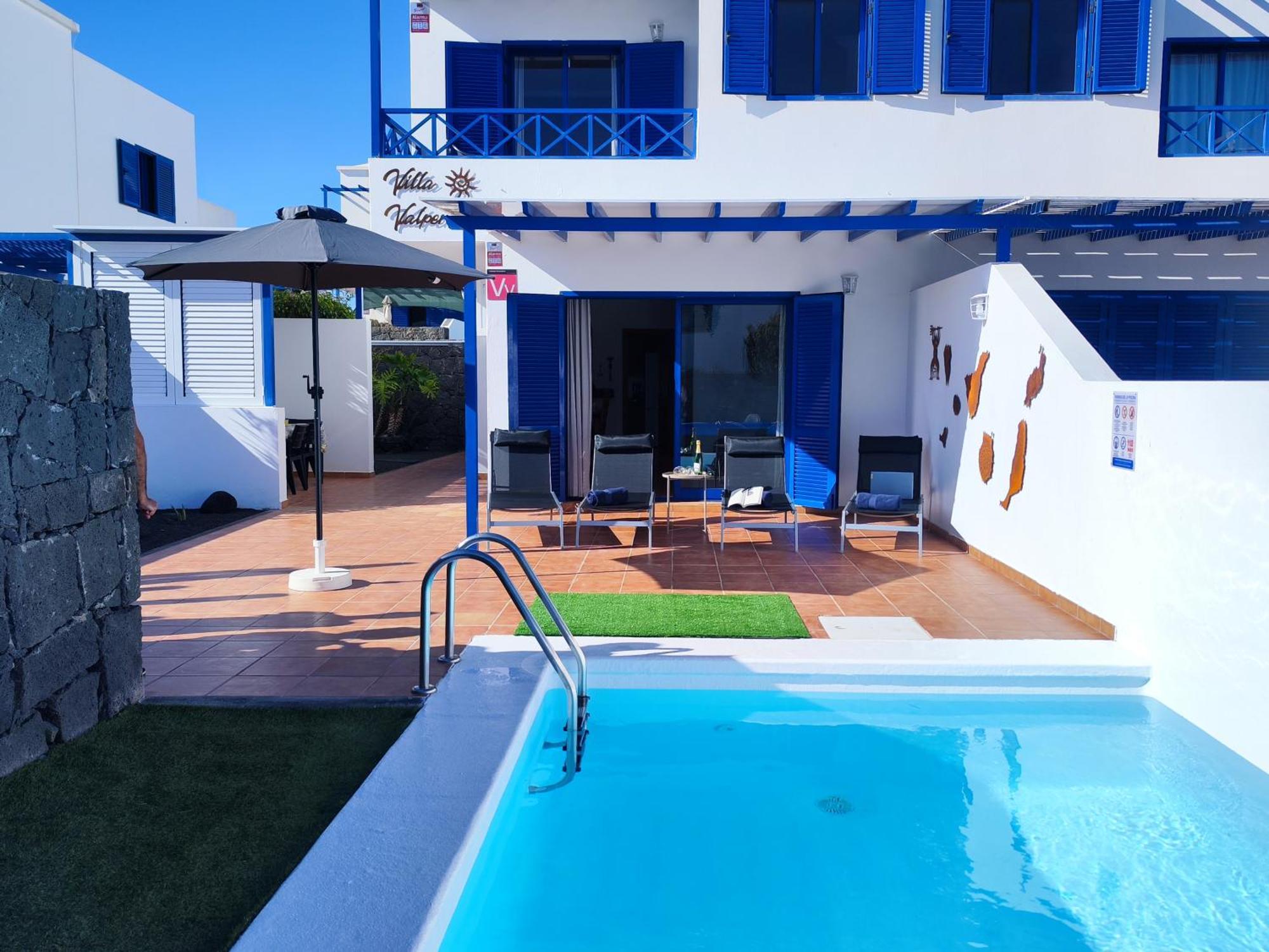 Villa Valperal, Piscina Climatizada Aire Acondicionado Posicion Estrategica!! Playa Blanca  Esterno foto